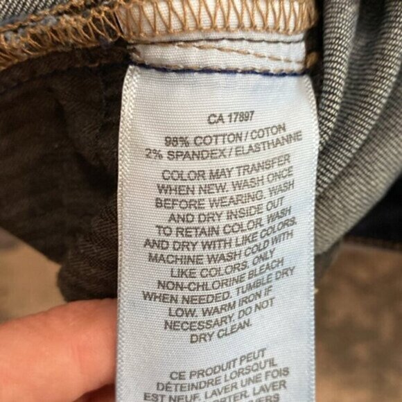 Gap Jeans Midrise skinny Jeans size 26/2 TALL - Picture 13 of 15